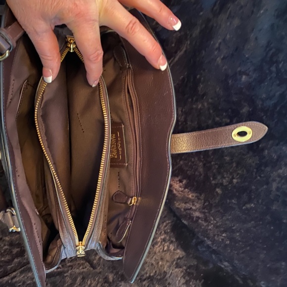 Coach Chocolate Brown Handbag - Picture 4 of 5